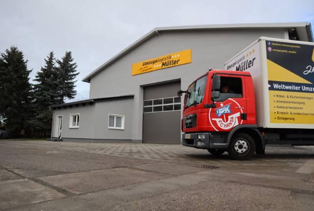 Klaviertransport in Lohsa